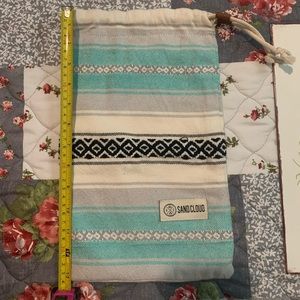 Sand cloud drawstring bag